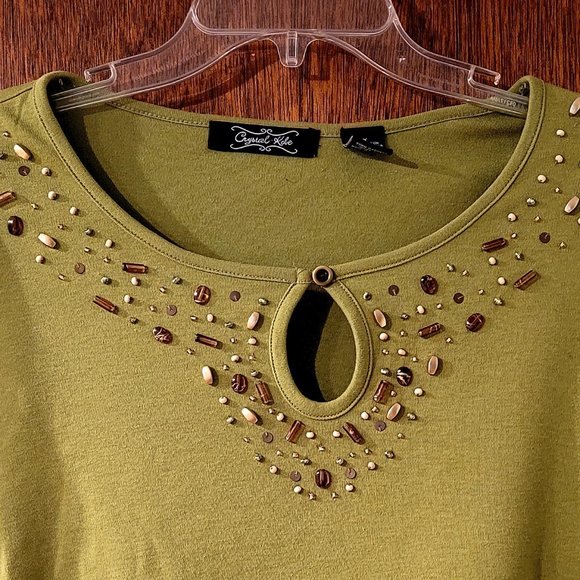 Crystal Kobe top - size 1X - Picture 2 of 5